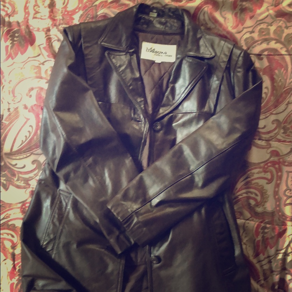 Vintage style Wilson's leather jacket